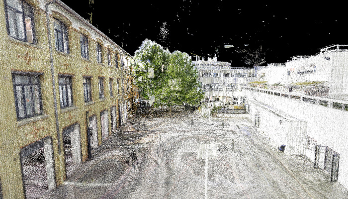 Scanner 3D bâtiment administratif