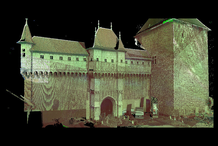 Nuage de points - Le musée Château d'Annecy