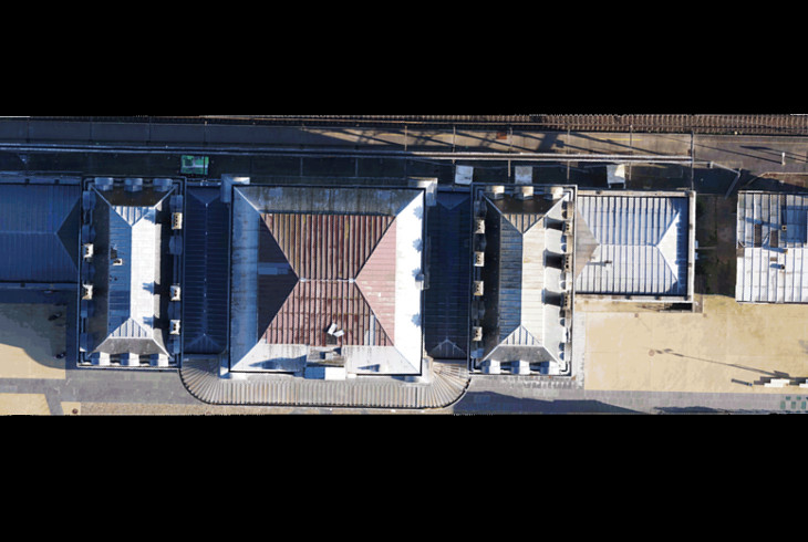 Vue par Drone - Gare de Saint-Omer