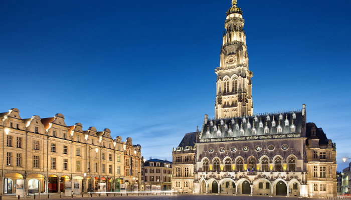 Relevé par scanner 3D de la place d'Arras